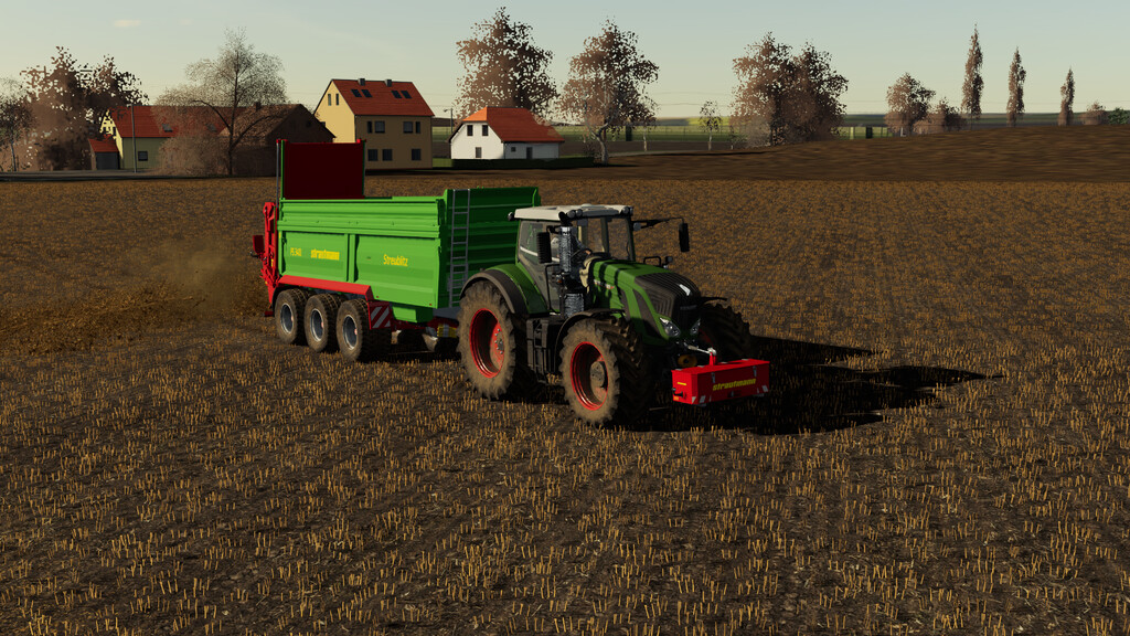 LS19,Anhänger,Miststreuer,,Strautmann Streublitz PS Pack