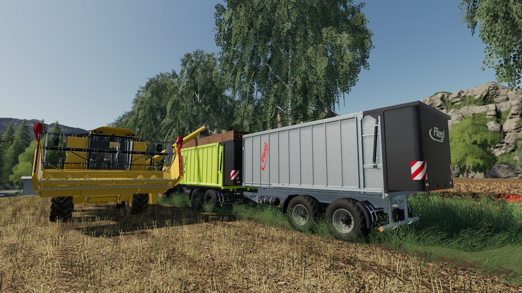 LS19,Anhänger,Tandem,,Fliegl TMK266 Bull