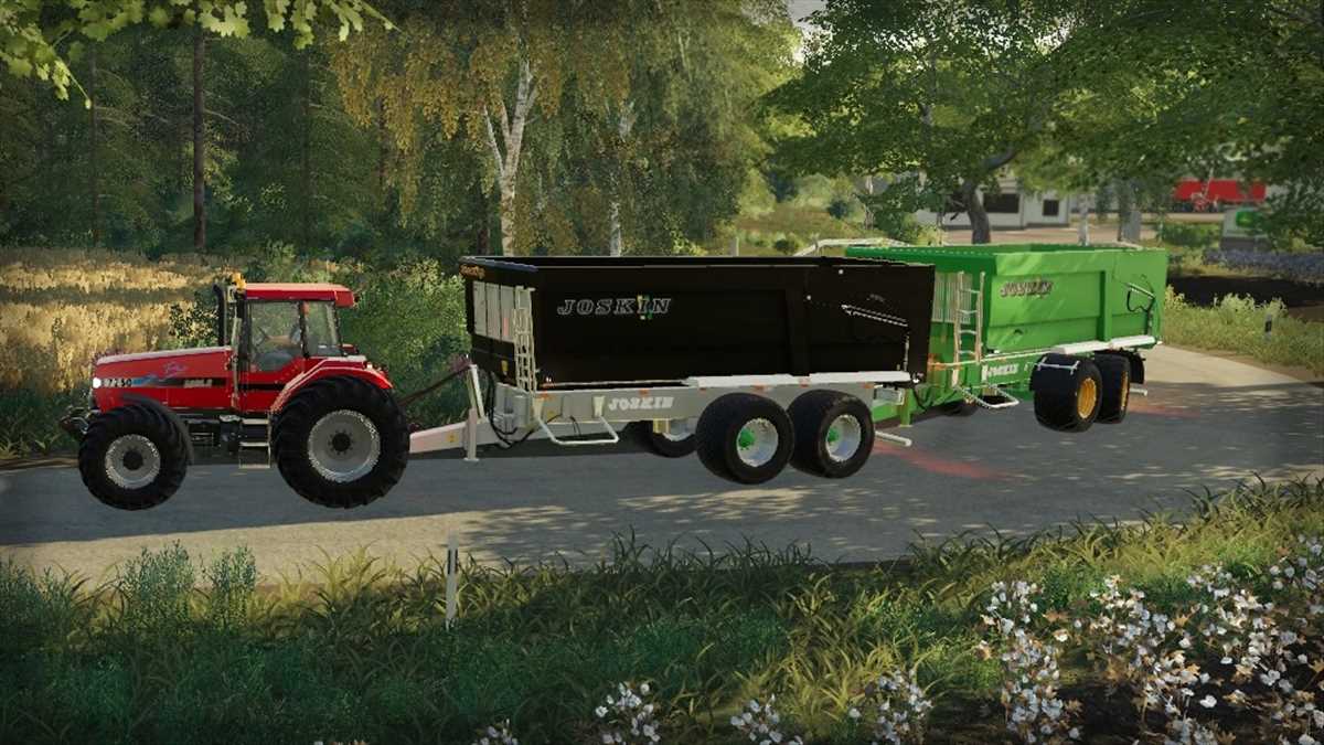 LS19,Anhänger,Tandem,,Joskin Trans-SPACE 7000/27