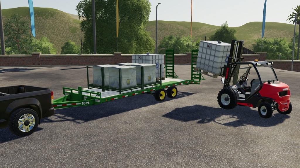 LS19,Anhänger,Tieflader,,DO24 Trailer