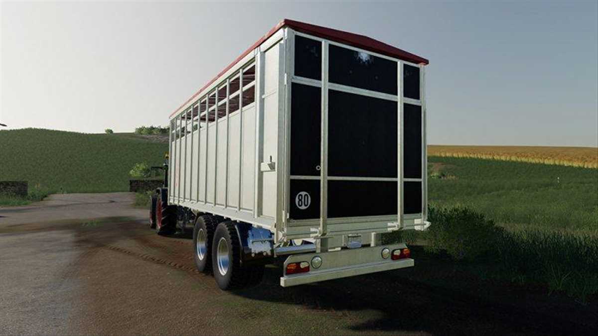 LS19,Anhänger,Tiertransport,,Fliegl Viehtransporter