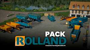 landwirtschafts farming simulator ls fs 19 ls19 fs19 2019 ls2019 fs2019 mods free download farm sim Rolland Pack 1.0.0.2