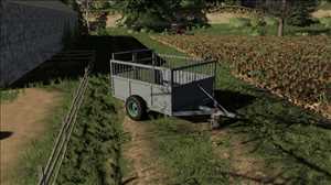 landwirtschafts farming simulator ls fs 19 ls19 fs19 2019 ls2019 fs2019 mods free download farm sim Old Cattle Trailer 1.0.0.0