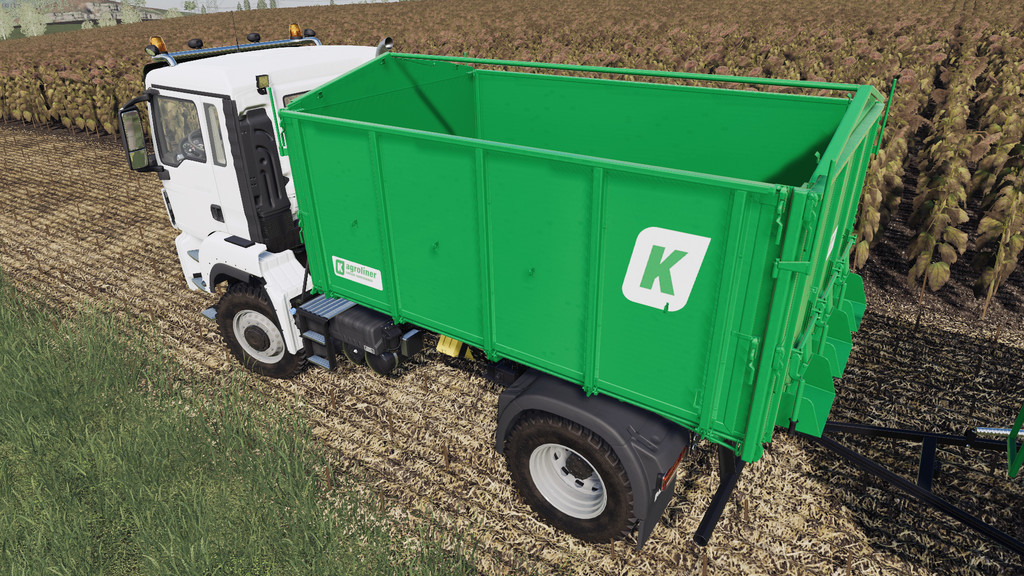 LS19,Fahrzeuge,LKWs,MAN,Man TGS AgroTruck and Kröger HKD Pack