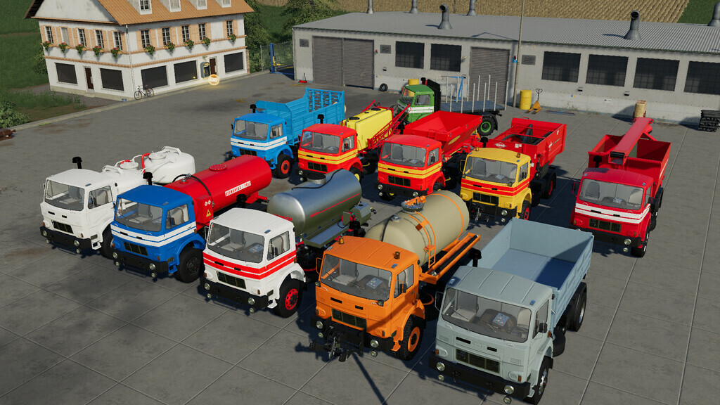 LS19,Fahrzeuge,LKWs,Sonstige LKWs,D-754 LKW Paket
