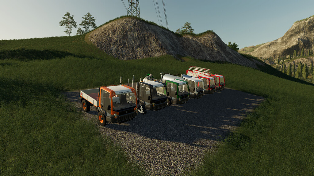 LS19,Fahrzeuge,LKWs,Sonstige LKWs,Lindner Unitrac Paket