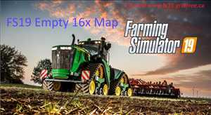 landwirtschafts farming simulator ls fs 19 ls19 fs19 2019 ls2019 fs2019 mods free download farm sim FS19 16x empty map 1.0.0.0