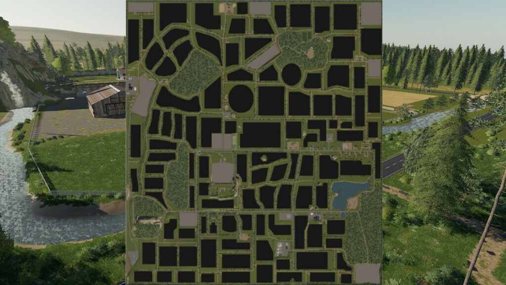 LS19,Maps & Gebäude,4fach Maps,,Almosta Farm