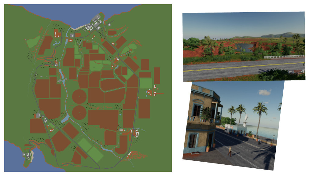 LS19,Maps & Gebäude,4fach Maps,,Pineapple Bay