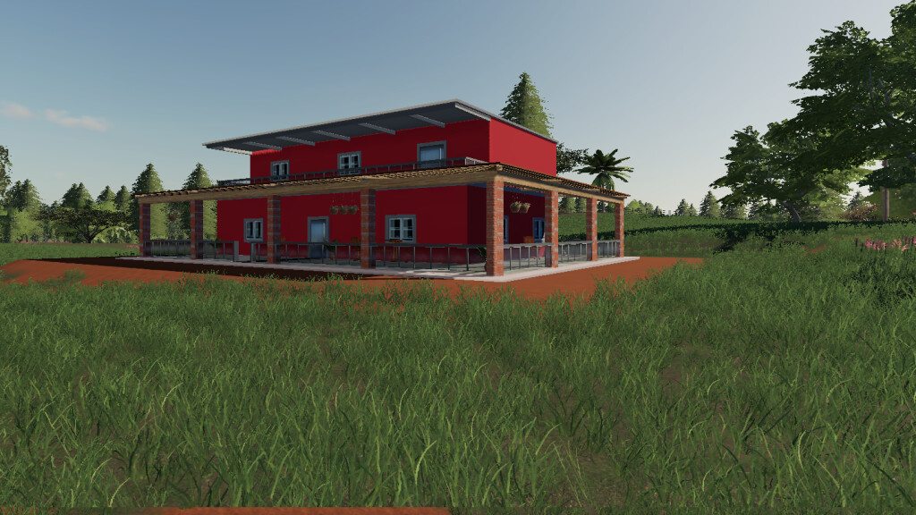 landwirtschafts farming simulator ls fs 19 ls19 fs19 2019 ls2019 fs2019 mods free download farm sim Moderne Villa 1.0.0.0