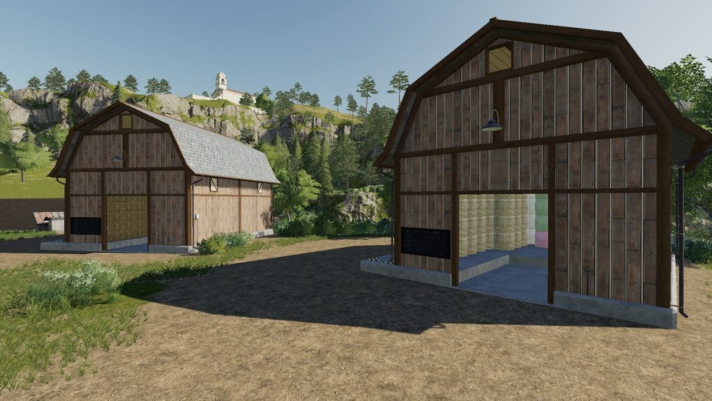 landwirtschafts farming simulator ls fs 19 ls19 fs19 2019 ls2019 fs2019 mods free download farm sim Ballen Lagerhalle 1.0.1.0