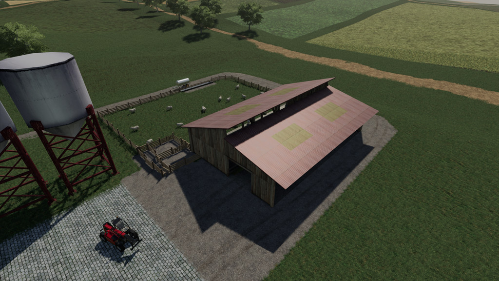 landwirtschafts farming simulator ls fs 19 ls19 fs19 2019 ls2019 fs2019 mods free download farm sim LS09 Tiergehege Für Schafe 1.0.0.0