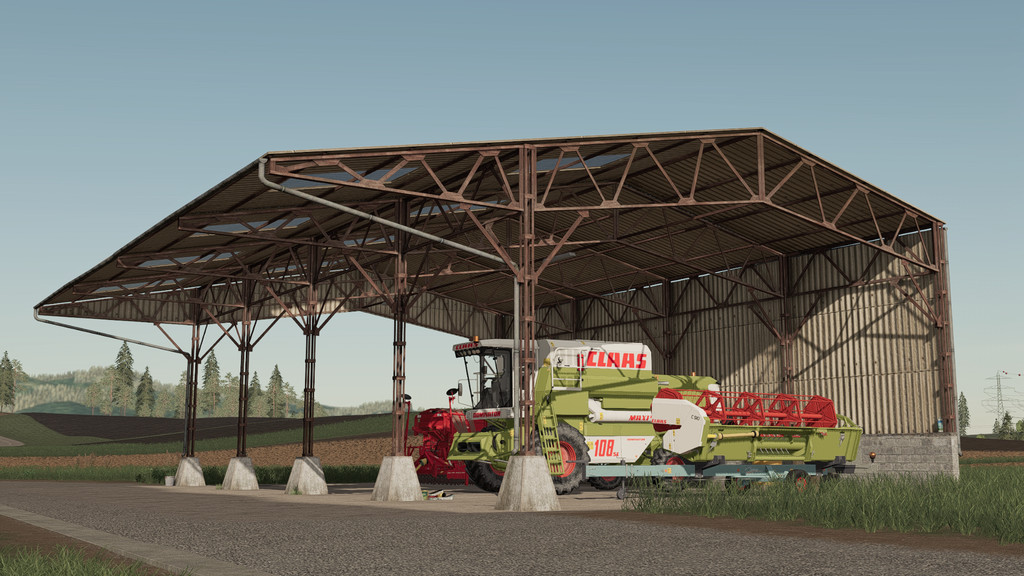 landwirtschafts farming simulator ls fs 19 ls19 fs19 2019 ls2019 fs2019 mods free download farm sim Metallschuppen 1.0.0.0