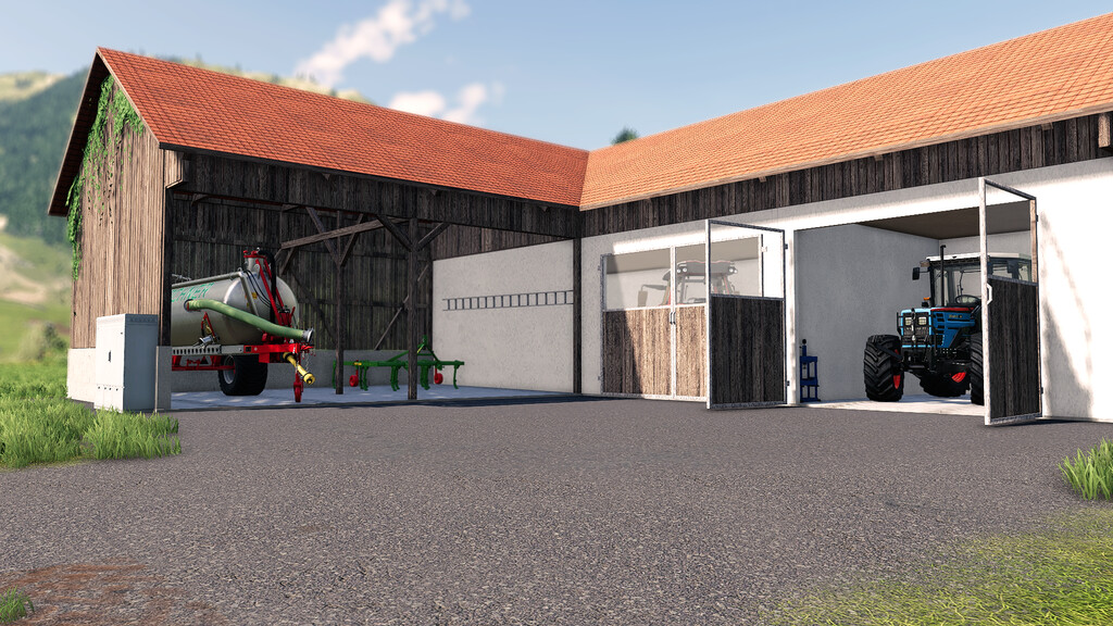 landwirtschafts farming simulator ls fs 19 ls19 fs19 2019 ls2019 fs2019 mods free download farm sim Unterstand Für Maschienen 1.0.0.0