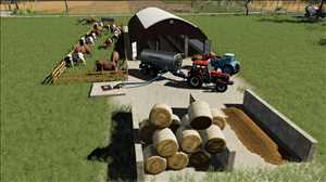 landwirtschafts farming simulator ls fs 19 ls19 fs19 2019 ls2019 fs2019 mods free download farm sim Gewölbter Kuhstall 1.0.0.1