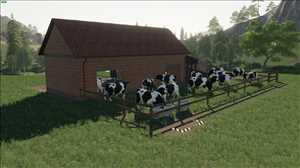 landwirtschafts farming simulator ls fs 19 ls19 fs19 2019 ls2019 fs2019 mods free download farm sim Kuhstall 30x18 1.0.0.0