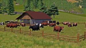 landwirtschafts farming simulator ls fs 19 ls19 fs19 2019 ls2019 fs2019 mods free download farm sim Kuhweide 1.1.0.0