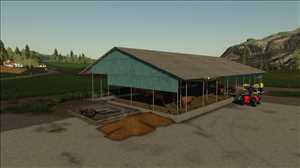 landwirtschafts farming simulator ls fs 19 ls19 fs19 2019 ls2019 fs2019 mods free download farm sim Metal Cows Barn 1.0.0.0
