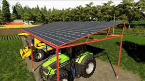 landwirtschafts farming simulator ls fs 19 ls19 fs19 2019 ls2019 fs2019 mods free download farm sim Metallunterstände mit Sonnenkollektoren 1.0.0.0