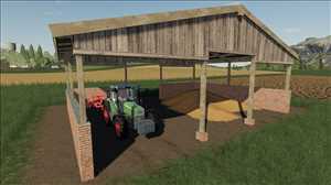 landwirtschafts farming simulator ls fs 19 ls19 fs19 2019 ls2019 fs2019 mods free download farm sim Offene Holzschuppen Mit Ziegelmauern 1.0.0.0