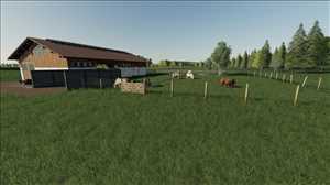 landwirtschafts farming simulator ls fs 19 ls19 fs19 2019 ls2019 fs2019 mods free download farm sim Platzierbare Große Kuhweide 1.0.2.0