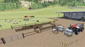 landwirtschafts farming simulator ls fs 19 ls19 fs19 2019 ls2019 fs2019 mods free download farm sim Schafkoppel Mit Tunnelunterstand 1.1.0.0