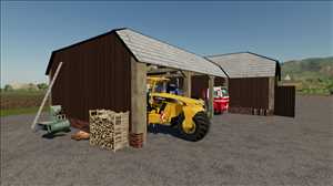 landwirtschafts farming simulator ls fs 19 ls19 fs19 2019 ls2019 fs2019 mods free download farm sim Großer Fahrzeug Schuppen 1.0.0.0