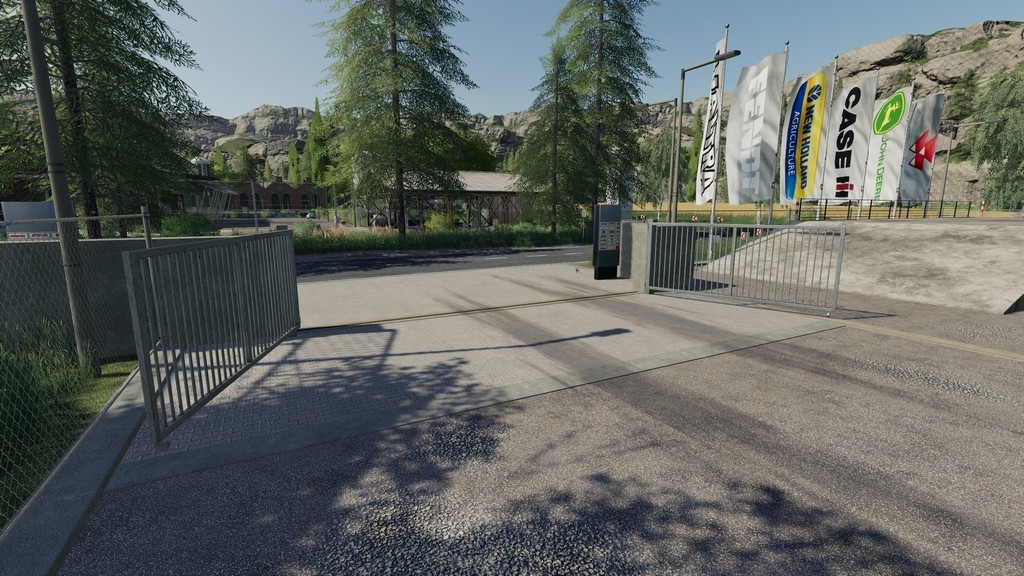LS19,Maps & Gebäude,Prefab Objekte,,Metalltore Und -Zäune Prefab