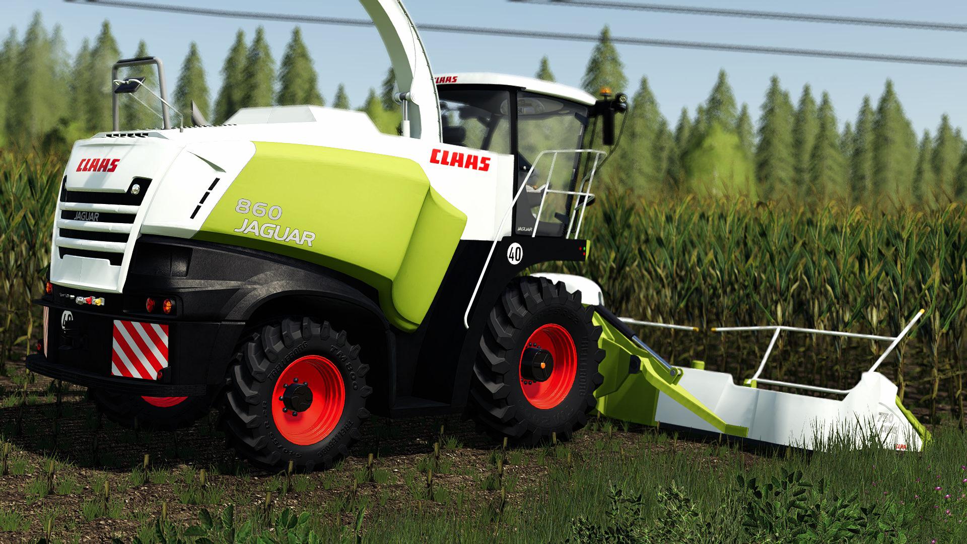 LS19,Selbstfahrer,Feldhäcksler,,Claas Jaguar 800 Pack