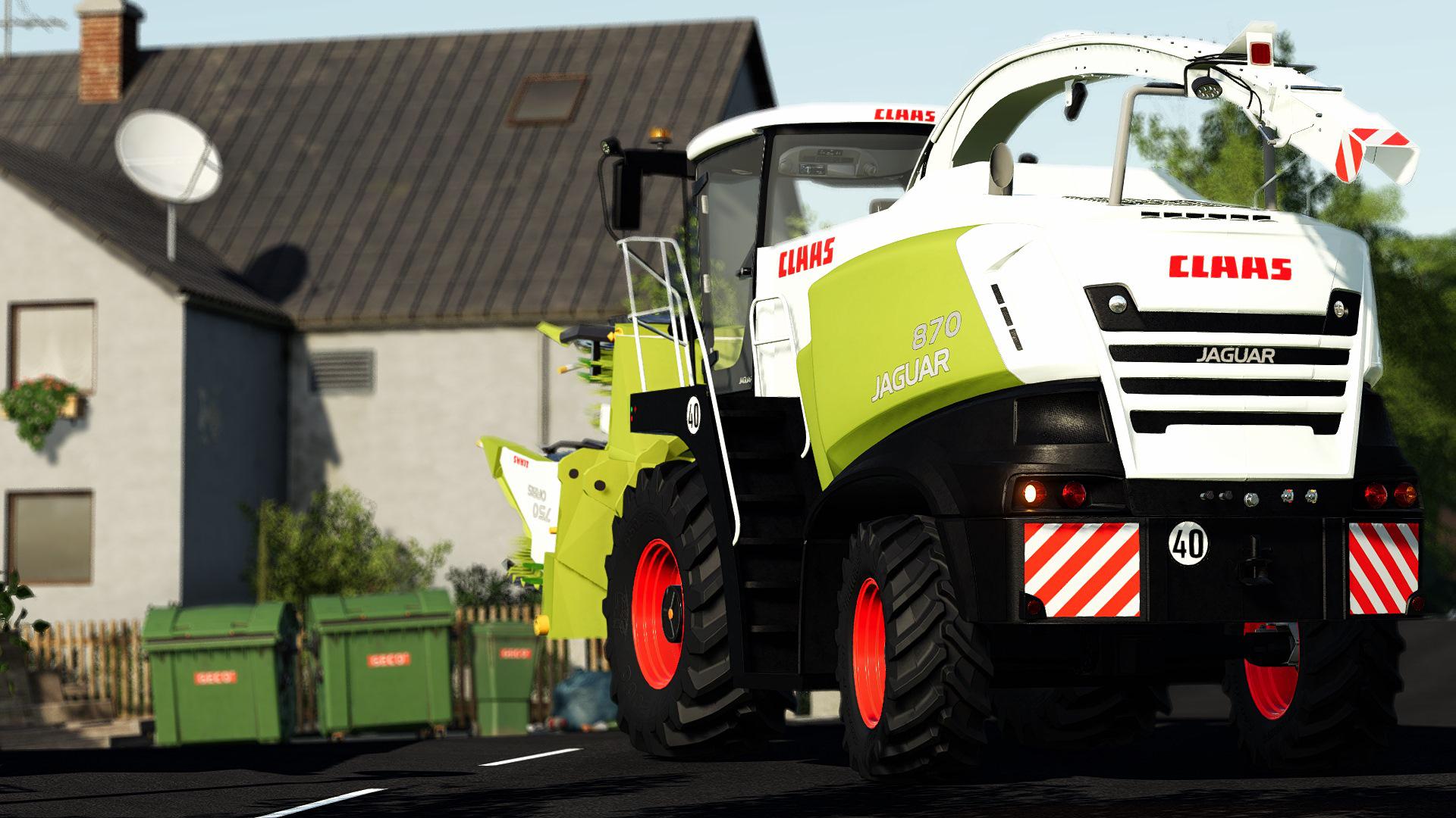 LS19,Selbstfahrer,Feldhäcksler,,Claas Jaguar 800 Pack