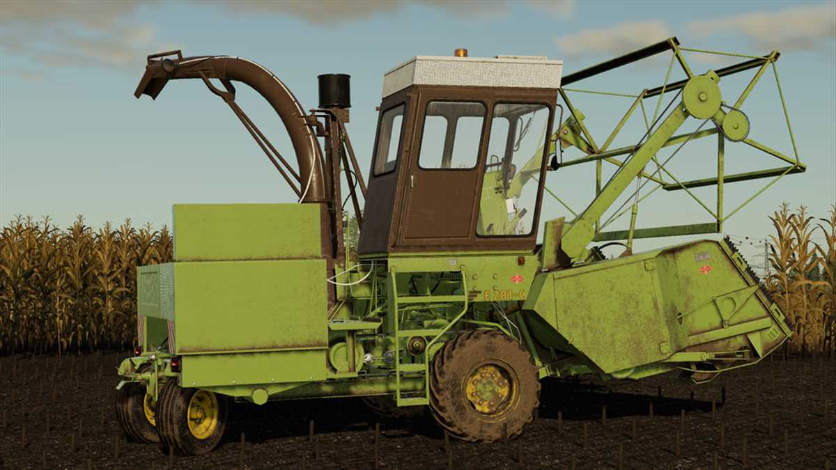 LS19,Selbstfahrer,Feldhäcksler,,Fortschritt E 281-C Pack