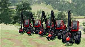 landwirtschafts farming simulator ls fs 19 ls19 fs19 2019 ls2019 fs2019 mods free download farm sim Komatsu Harvester Pack 1.0.0.0
