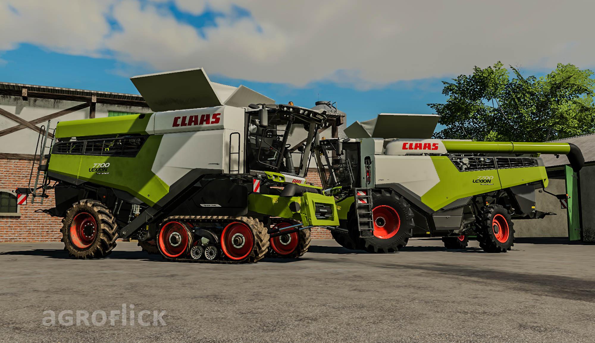 LS19,Selbstfahrer,Mähdrescher,Claas,CLAAS Lexion 7700