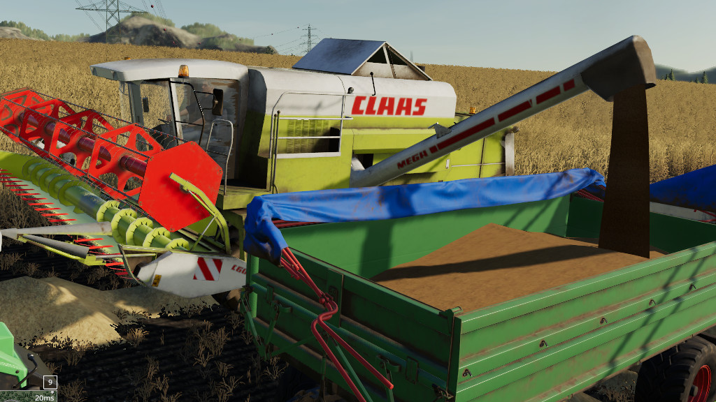 LS19,Selbstfahrer,Mähdrescher,Claas,Claas Mega Pack