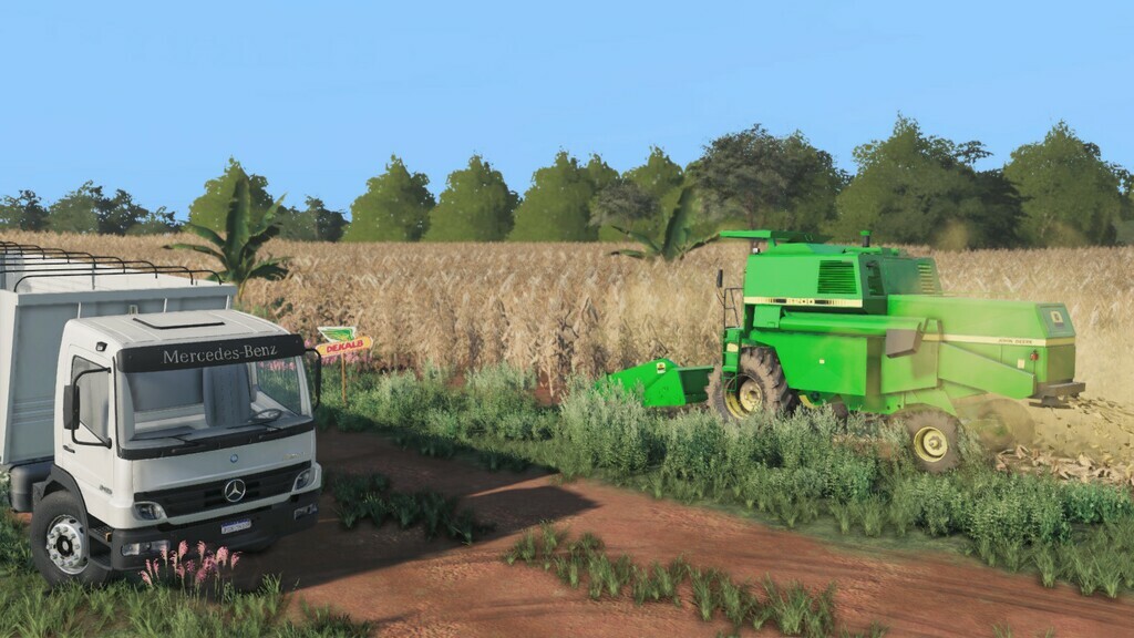 LS19,Selbstfahrer,Mähdrescher,John Deere,John Deere 6200, 213, 216 und 4209