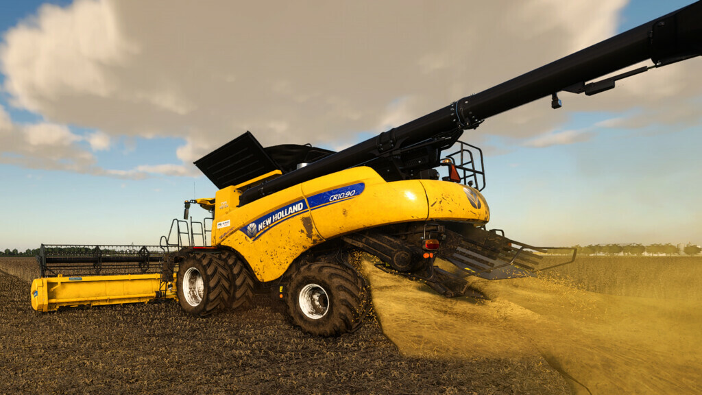 LS19,Selbstfahrer,Mähdrescher,New Holland,New Holland CR10.90 US