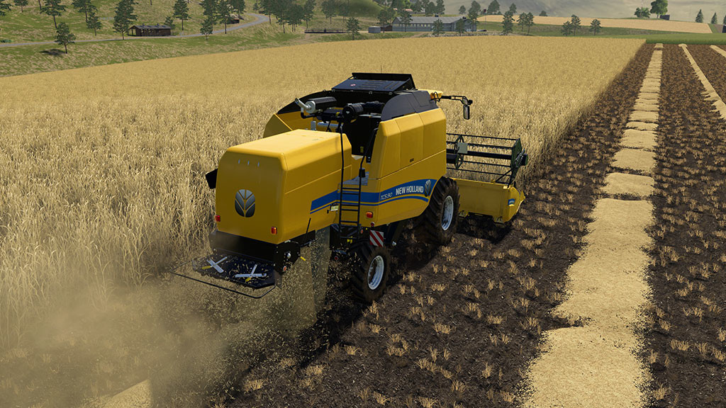 landwirtschafts farming simulator ls fs 19 ls19 fs19 2019 ls2019 fs2019 mods free download farm sim New Holland TC5.90 1.0.2.2