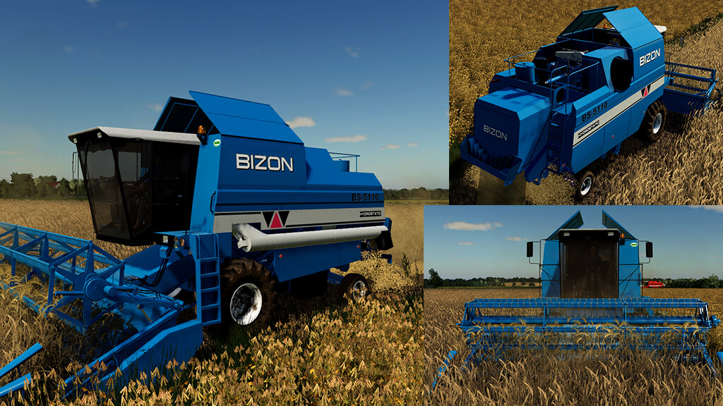 landwirtschafts farming simulator ls fs 19 ls19 fs19 2019 ls2019 fs2019 mods free download farm sim Bizon BS Z110 1.0.0.0