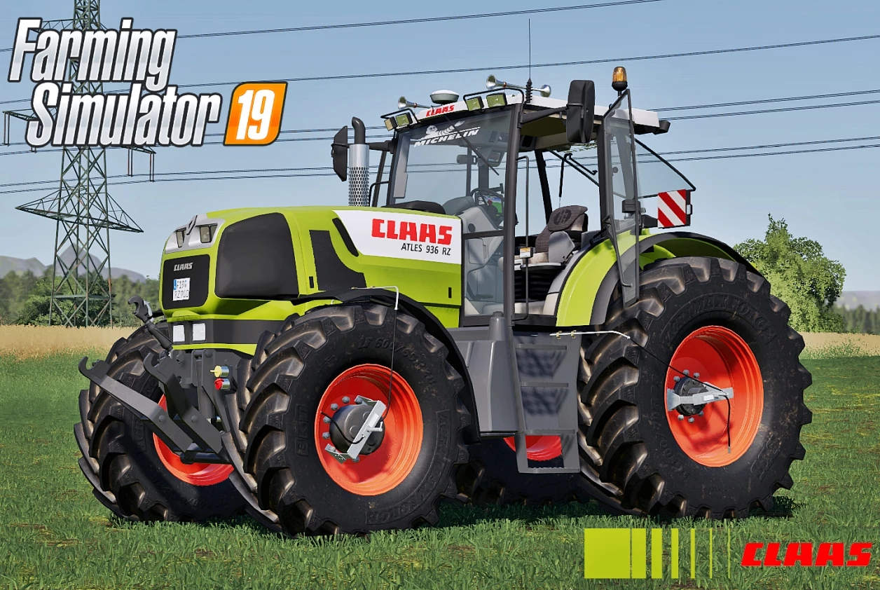 LS19,Traktoren,Claas,,Claas Atles 900RZ Serie