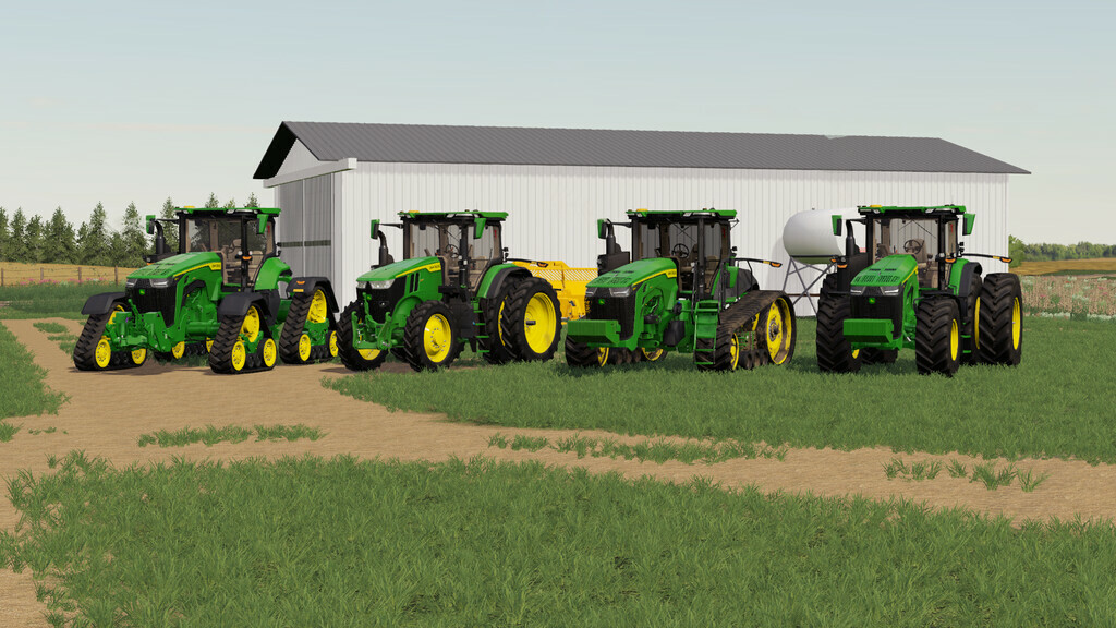 LS19,Traktoren,John Deere,8000,John Deere 7R,8R,8RT,8RX 2020 US-Version