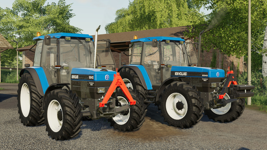 LS19,Traktoren,New Holland,,New Holland 40er Pack