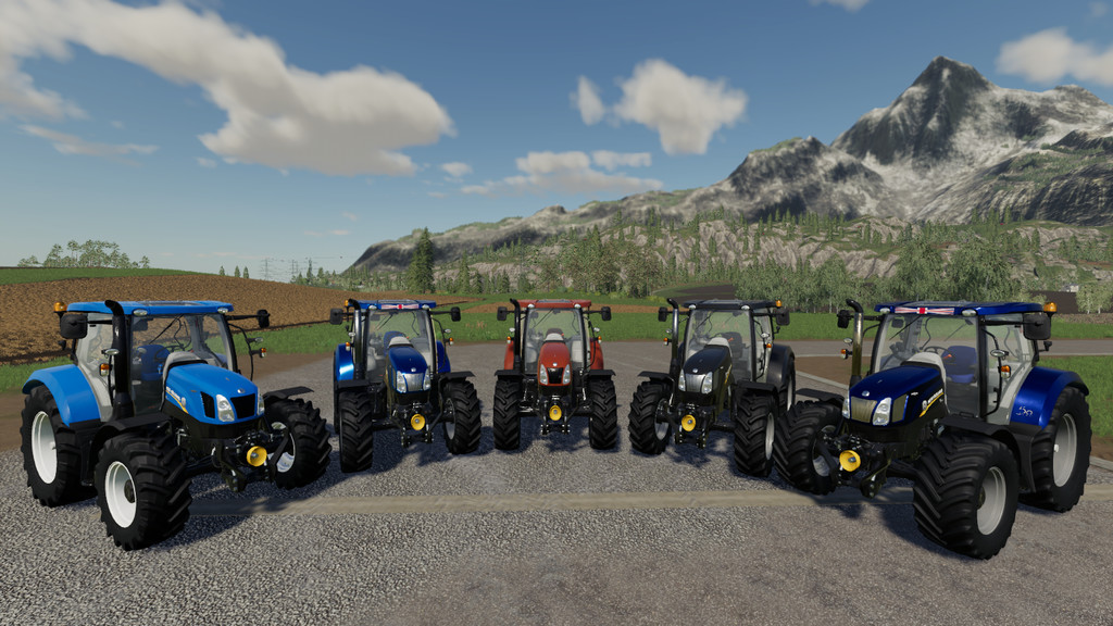 LS19,Traktoren,New Holland,,New Holland T6