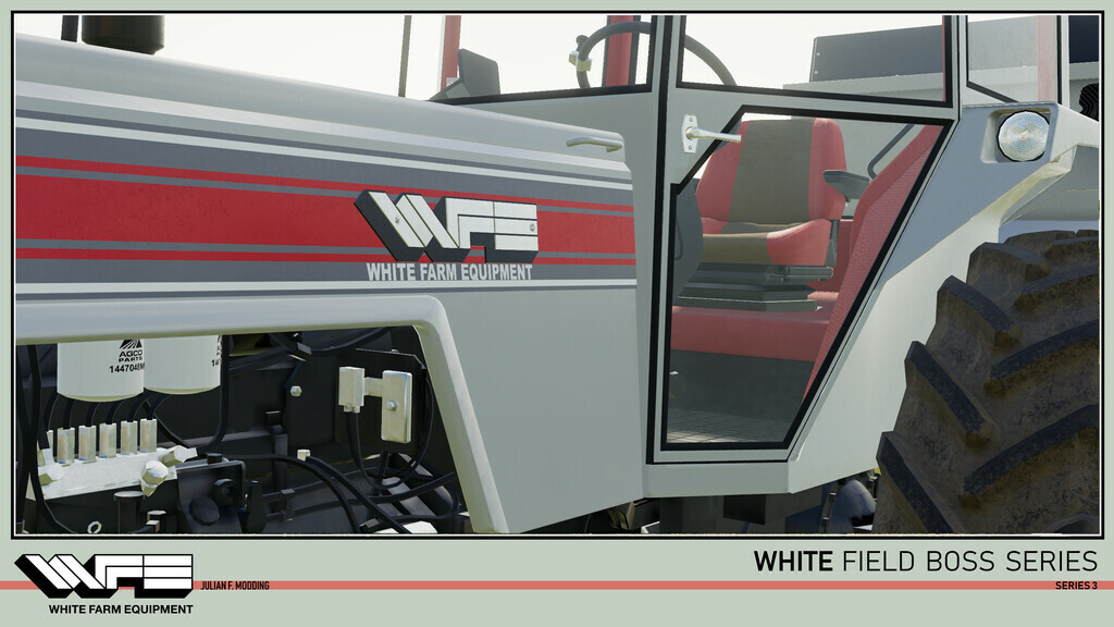 LS19,Traktoren,Sonstige,,White Field Boss Series 3
