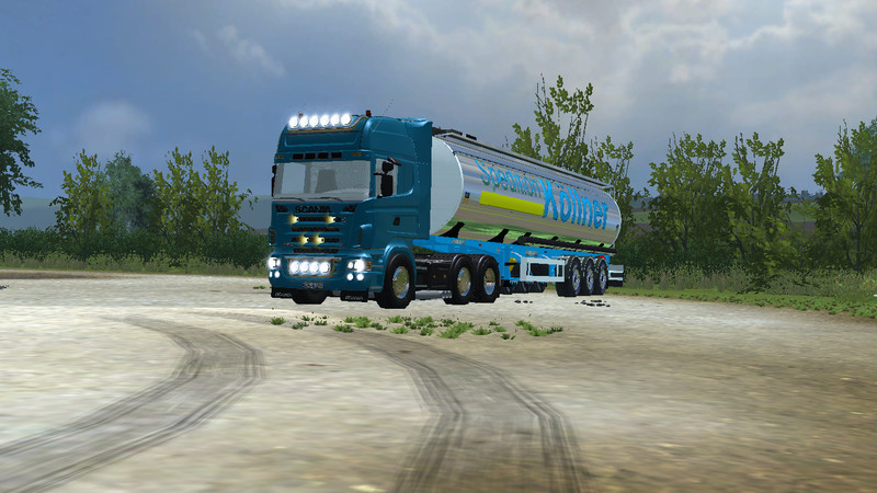 Scania R620 Blue