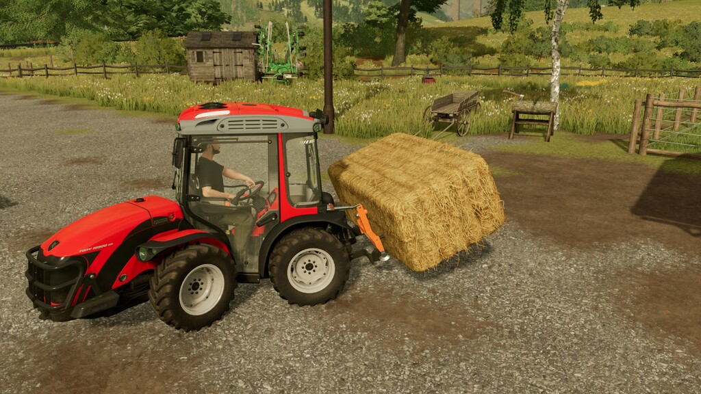 LS22,Anbaugeräte,Ballentechnik,,Ballengabel Deleks DK-3