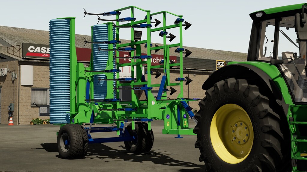 LS22,Anbaugeräte,Bodenbearbeitung,Grubber,Agromet Terrajet RC2C 6000