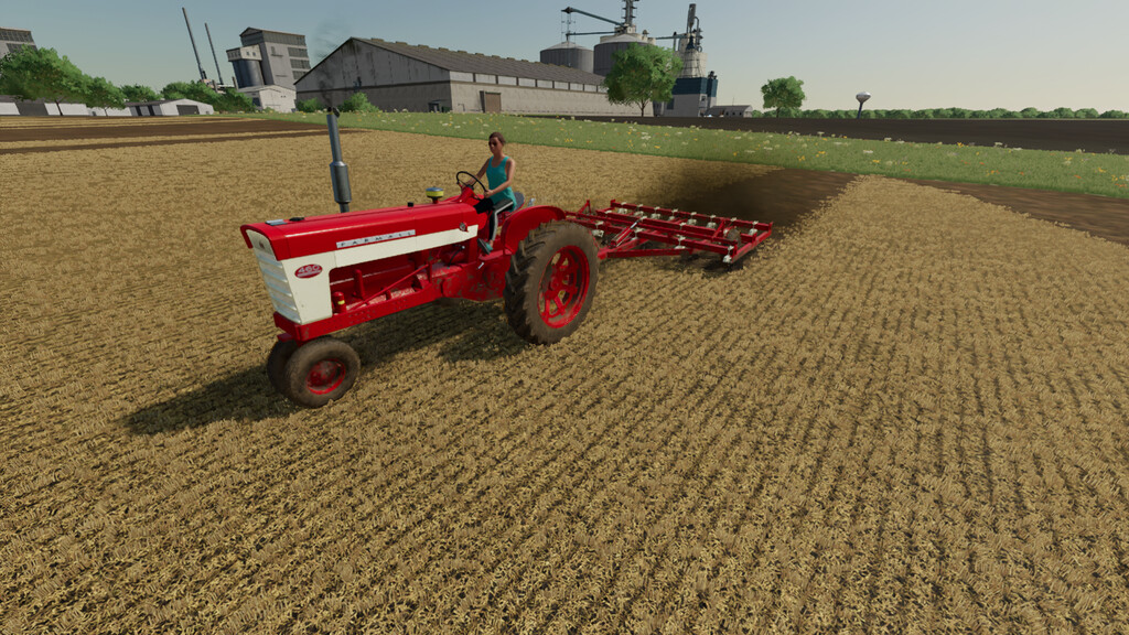 LS22,Anbaugeräte,Bodenbearbeitung,Grubber,IH 45 Field Cultivator