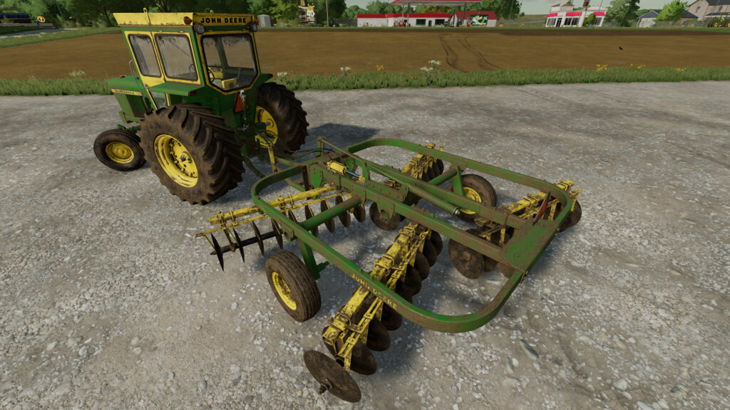 LS22,Anbaugeräte,Bodenbearbeitung,Scheibeneggen,John Deere 110 12ft Disc