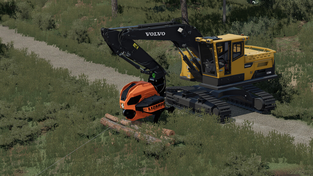 LS22,Anbaugeräte,Forsttechnik,,Lizard Forestry T20 Seilwinde