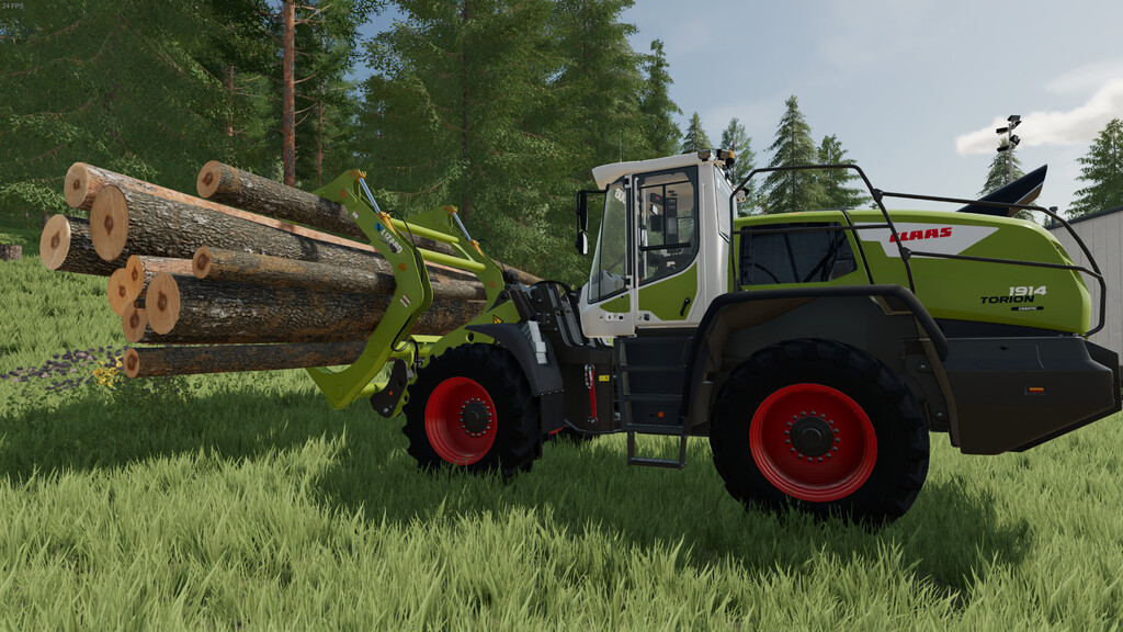landwirtschafts farming simulator ls fs 22 2022 ls22 fs22 ls2022 fs2022 mods free download farm sim TimbeRRR Jaw Radlader-Stammgabel 1.0.0.0